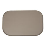 Extra Thick Silicone Mat Washable Non-Slip Placemat Food Mat Beige