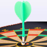 Magnetized Roll Up Dartboard Set with 12 Darts Indoor Outdoor Game Gift L