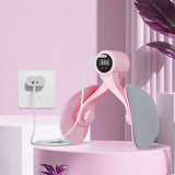 Thigh Trainer for Women Pelvic Floor Exercise Fitness Tool for Home Gym Pink