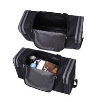Mens Sports Travel Duffel Bag Large Capacity Gym Bags Luggage Bag Black