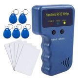 Handheld RFID ID Card Copier Key Reader Writer 125KHz RFID Card Copier Duplicator with 5 Blank Cards for T5577