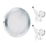 2Pcs 5V Spot Lamp Interior Caravan Camper RV Trailer Boat LED Down Light