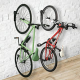 4PCS Steel Bicycle Wall Rack Mount Bike Garage Stand Holder Storage Hanger Hook