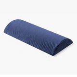 Half Moon Bolster Pillow for Legs Under Knee Support Pillow for Back/Side Sleeping Navy