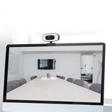 4K Webcam with Ring Light & Tripod – Built-in Mic