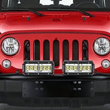 Aluminum License Plate Frame 23 Inch Matte Black Truck SUV Jeep