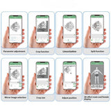 Portable Bluetooth Thermal Tattoo Stencil Printer for Quick Tattoo Design