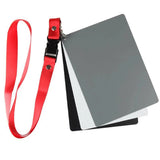 2 Set Grey White Balance Card 18% Exposure Kit for Digital Cameras