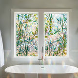 Rainbow Window Privacy Film Heat Control Film For Day Night Privacy Protection