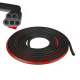 Car Door Seal Strip Rubber Self Adhesive Automotive Weather Stripping for Windows Hood Trunk Style 2