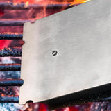 Stainless Steel Bristle-Free Grill Brush & Scraper Outdoor Grill Cleaner