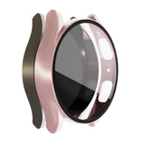 2Pcs Full Screen Protector Case Cover For Samsung Galaxy Watch 5 40mm Rose Gold and Silver
