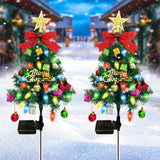 Christmas Tree Outdoor Solar Lights – Waterproof Yard Garden & Lawn Decoration Style 1