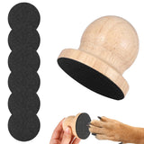 Dog Nail File Grinder Board Scratch Pad with 6 Sheets Replacement Sandpaper Style 1