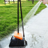 Pooper Scooper Swivel Bin Rake With Bag Attachment For Lawn Yard