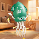 Dancing Electric Octopus Toy – Crawling Musical Squid for Tummy Time Green