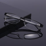 Rectangular Blue Light Reading Glasses for Seniors – Comfortable Eye Protection Style 2