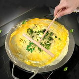 3PCS DIY Kitchen Tool Wood Spreader Stick Rake Crepe Maker Pancake Pita Batter