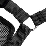2Pcs Dog Muzzle Mouth Cover Anti Bite Barking Chewing Mesh for Small Medium Large Dogs Black+Blue