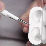 For AirPods Pro Silicone Protective Case Cover with Cleaner Kit and Keychain Blue
