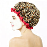 4 PCS Shower Cap Protection Hair Bath Caps for Women