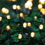 Garden Decoration Solar String Lights Outdoor with 8 Modes Warm White
