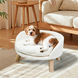 Elevated Dog Cat Bed Raised Pet Sofa with Legs