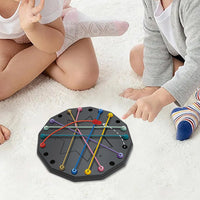 Educational Rope Untangling Puzzle Board Game for Kids and Adults Brain Training