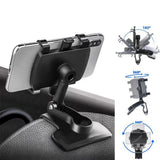 2 Pcs Adjustable Car Dashboard Phone Holder Mount for Driving