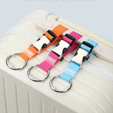 6 PCS Multi Use Strong Adjustable Luggage Connector Straps for Suitcases