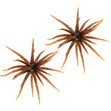 2 PCS Lifelike Floating Sea Urchin Soft Lure | Tentacle Creature Lure for Fishing Brown