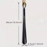 3 PCS Long Shoe Horn Mobility Aid & Easy-Grip Remover Durable Plastic