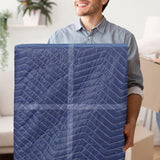 Non-woven Moving Blankets Furniture Packing Pads for Moving and Storage Blue