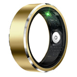 Smart Ring Fitness Tracker with Gesture Camera Control Motion Gaming Gold