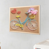 2Pcs Hanging Message Photo Boards Double Sided Display Set
