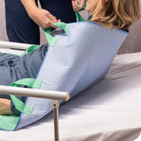 Absorbent Bed Pad Washable Leak-Proof with 8 Handles for Adults & Seniors