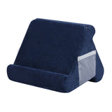 Reading Pillow 3 Angle Lap Cushion for Bed Sofa Navy Blue