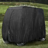 Oxford Golf Cart Cover – Waterproof Dustproof Protector for 2- or 4-Passenger Carts