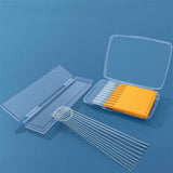 Multiplesize Shower Head Cleaner Tool, Shower Head Cleaning Brushes Set for Bathroom Orange
