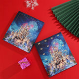 Advent Calendar Charm Bracelets for Girls – 24-Day Xmas Countdown Calendar Purple