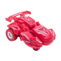 Crash Transforming Dinosaur Car Toy Deformation Toy Car Kid Gift Red