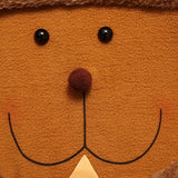 Christmas Chair Covers with Santa Hat – Holiday Dinner Party Decoration Style 3