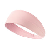 4-Pack Wide Elastic Fitness Sweat Headbands for Workout Yoga & Sports