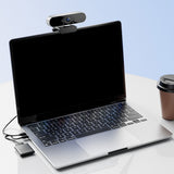 4K USB Webcam with Mic Full HD Computer Camera for Desktop and Laptop