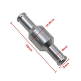 2 PCS One Way Non Return Check Valve for Fuel Petrol Diesel Medium