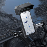 Bike Phone Holder Mount for Motorcycle with Detachable Sun Rain Cover