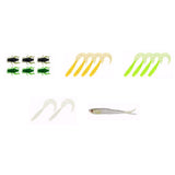78 Pcs Set Fishing Tackle Set Lures Fishing Kit for Fishing Lovers Beginners