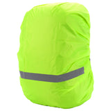 Hi-Visibility Backpack Rain Cover with Reflective Strip Waterproof Backpack Cover Green