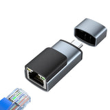 USB C RJ45 Gigabit Adapter 1000Mbps Aluminum Network Converter Style 2