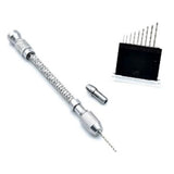 20 PCS Hand Twist Drill Pin Vice Mini Micro Bit Jewellery High Speed Steel for Model Craft DIY